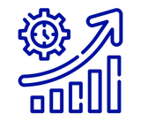 Icono ilustrativo de alta productividad