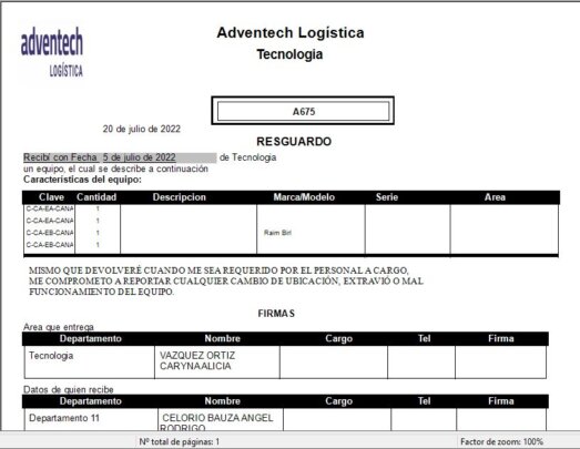 Advance Assets: control de activos fijos